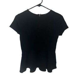 Forever 21 Black Short Sleeve Top